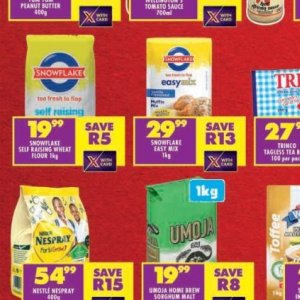 Flour at Shoprite