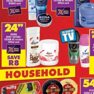 Body lotion nivea  at Shoprite
