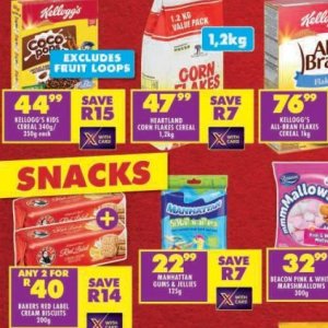 Snacks at Shoprite