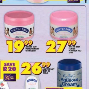 Petroleum jelly at Shoprite
