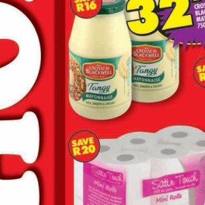 Mayonnaise at Shoprite