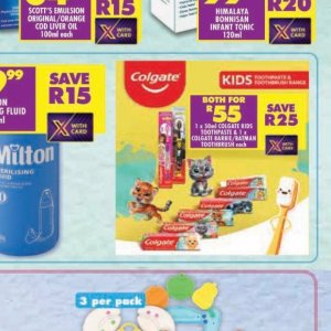 Toothpaste colgate  at Shoprite