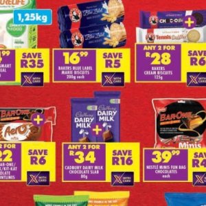 Chocolate at Shoprite