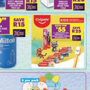 Toothpaste colgate  at Shoprite