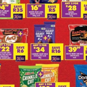 Chocolate at Shoprite