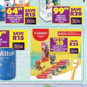 Toothpaste colgate  at Shoprite