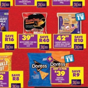 Chocolate at Shoprite