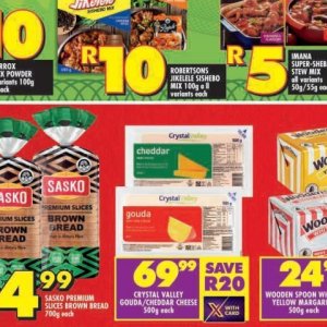Cheddar at Shoprite