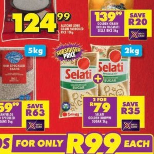 Sugar at Shoprite
