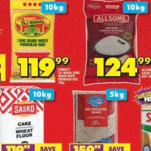 Rice at Shoprite