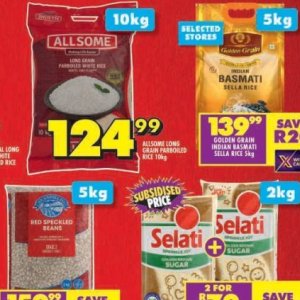 Rice at Shoprite