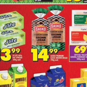 Bread at Shoprite