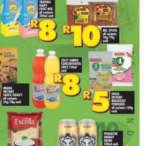 Juice at Shoprite