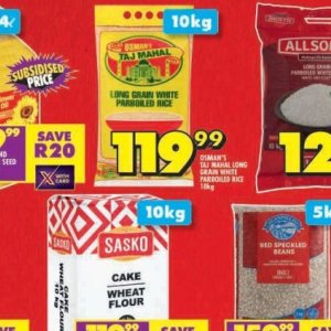 Rice at Shoprite