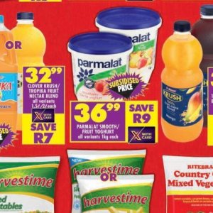 Yoghurt danone  at Shoprite