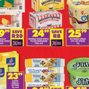 Margarine at Shoprite