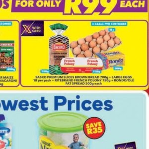 Eggs at Shoprite