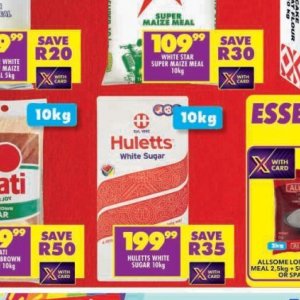 Sugar at Shoprite