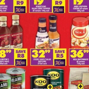 Dressing at Shoprite