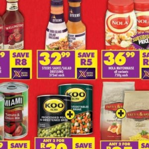 Dressing at Shoprite