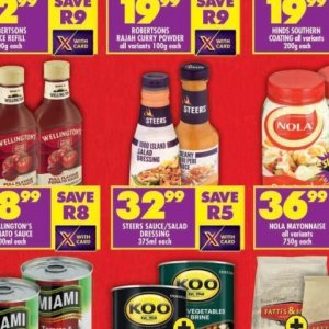 Dressing at Shoprite