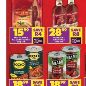 Spaghetti at Shoprite