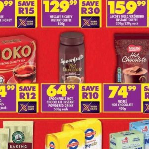 Chocolate at Shoprite
