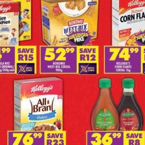 Cereal at Shoprite