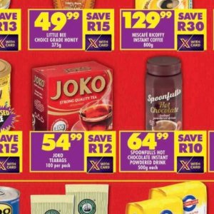 Tea at Shoprite