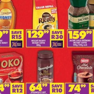 Coffee jacobs  at Shoprite