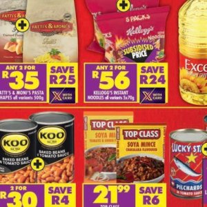 Noodles at Shoprite