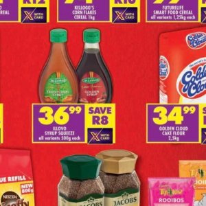 Syrup at Shoprite