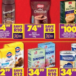 Chocolate at Shoprite
