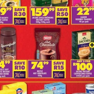 Chocolate at Shoprite
