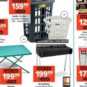 Laundry basket at Checkers