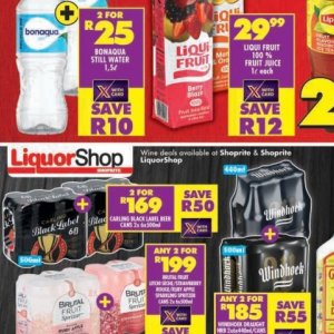 Wine at Shoprite