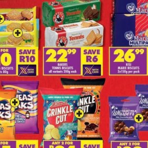 Biscuits at Shoprite