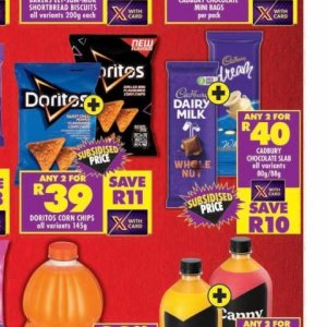 Chocolate at Shoprite