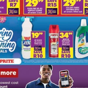Bleach at Shoprite