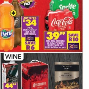 Cola at Shoprite