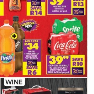  Coca Cola at Shoprite