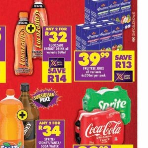 Juice at Shoprite