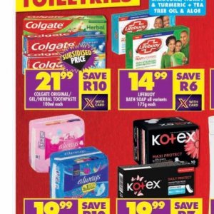 Toothpaste colgate  at Shoprite