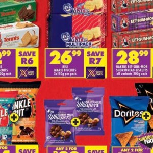 Biscuits at Shoprite
