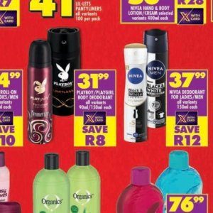 Deodorant nivea  at Shoprite
