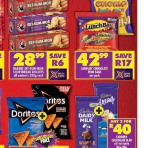 Chocolate at Shoprite