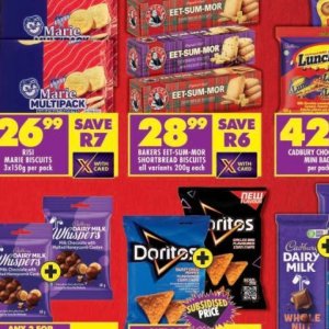 Biscuits at Shoprite