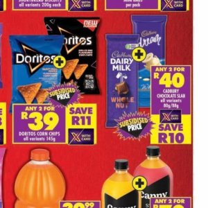 Chocolate at Shoprite