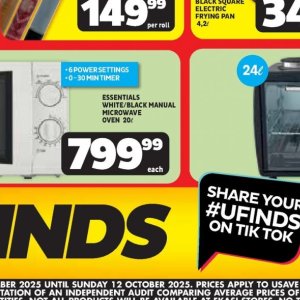 Microwave oven at Usave