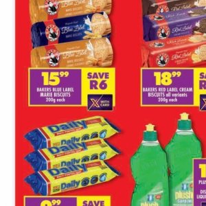 Biscuits at Shoprite